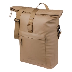 BAG BASIL PANNIER BROOKLYN SINGLE SHOULDER 17L MIK HOOK SAND 