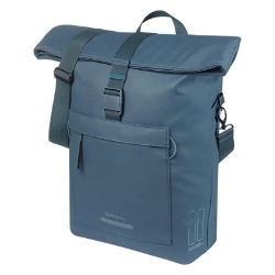 BAG BASIL PANNIER BROOKLYN SINGLE SHOULDER 17L MIK HOOK NAVY 