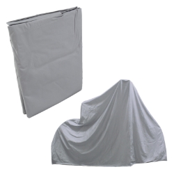 COVER BIKE SUNLT PLASTIC SILVER 