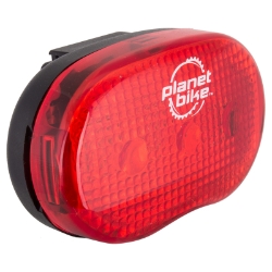LIGHT PB RR BLINKY-3 3-LED 200 HR 