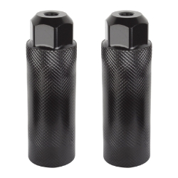 AXLE PEG BK-OPS L-FOOT STL BK 33x3/8-26 