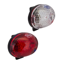 LIGHT PB COMBO BLINKY SAFETY 1-LED F&R 
