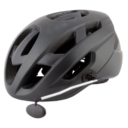 MIRROR SUNLT HELMET & EYEGLASS BLK 