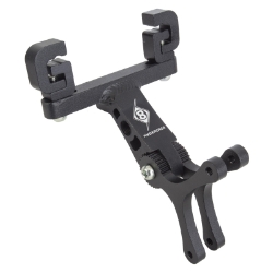 BOTTLE CAGE OR8 HYDRORAIL DUAL CAGE SADDLE MOUNT ALY BLK 