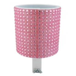 DRINK HOLDER C-CANDY RHINESTONE PNK 