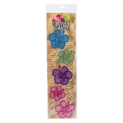 DECAL C-CANDY RHINESTONE HIBISCUS FLOWERS 