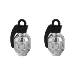 VALVE CAPS BK-OPS GRENADE SV SIL 