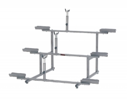 DISPLAY STAND MIN 971-3 TIER 3-BIKE GY 