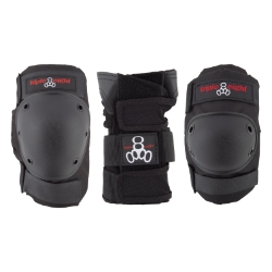 PAD SET TRIPLE8 SAVER-3 ELBO/KNE/WRST MD 