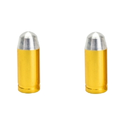 VALVE CAPS TRIKTOPZ BULLET TIP GD 1pr/PK 
