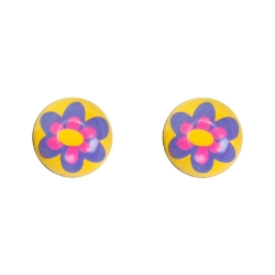 VALVE CAPS TRIKTOPZ FLOWER PU 1pr/PK 