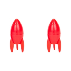 VALVE CAPS TRIKTOPZ PRESTA ROCKETS RD 1pr/PK 