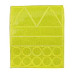 REFLECTOR SAYRE STICKERS REFLECTIVE YL 