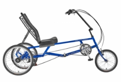 Sun Seeker EZ-Tri Classic SX Delta Style Recumbent Trike Blue