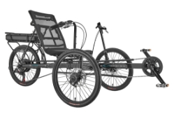 Sun Seeker E-Eco Tad Electric Assist Tadpole Recumbent Trike side