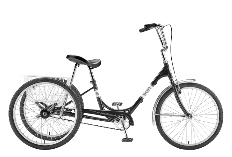 Sun Traditional Trike 24" Black