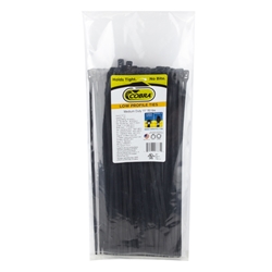 CABLE GUIDE COBRA FLEXROUTE TIES ONLY 11in 100pk BULK BK 