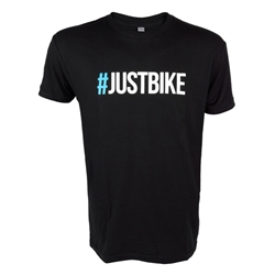 CLOTHING T-SHIRT JBI.BIKE #JUSTBIKE LRG BLK 