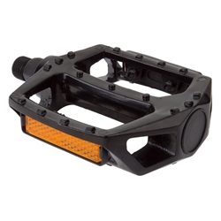 PEDALS SUNLT MX ALY CRMO AXLE 9/16 BK 