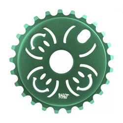 CHAINRING 1pc RANT 25T 1/8 HABD TEAL 