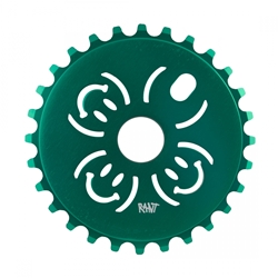 CHAINRING 1pc RANT 28T 1/8 HABD TEAL 