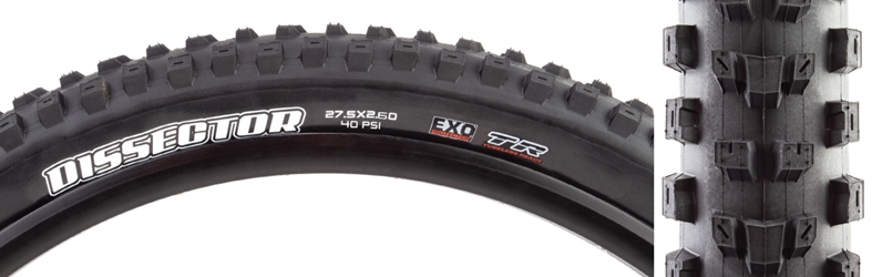 TIRE MAX DISSECTOR 27.5x2.6 BK FOLD/60EXO/TR 