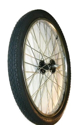 Husky T-124 Front Wheel With Solid Tire